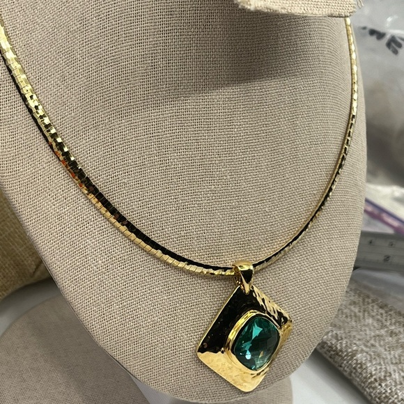 Technibond 18K Gold Over 925 Italy Sterling Silver Pendant Necklace – 30g – Box - Picture 7 of 17